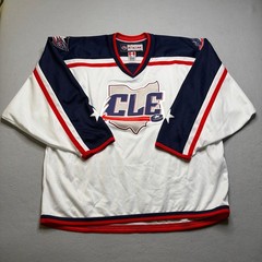 Cleveland Monsters Columbus Blue Jackets Alternate XL AHL Blank Hockey Jersey