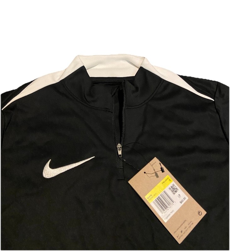 NEW Size Small Nike 1/4 Zip Strike Drill Top Black Shirt Dri-Fit Soccer Football gallery