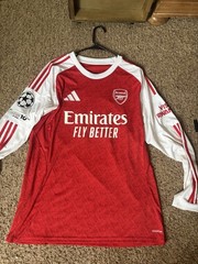 Adidas ARSENAL 25/26 Long Sleeve Home Gyokeres UCL Jersey Men Sz XL JI9536 RARE!