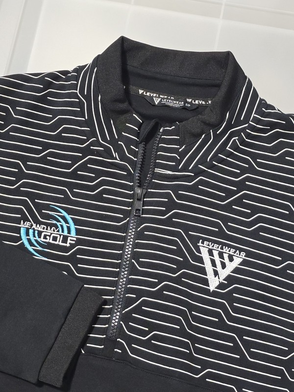 Levelwear Golf Pullover 1/4 Zip Me And My Golf Men Small gallery