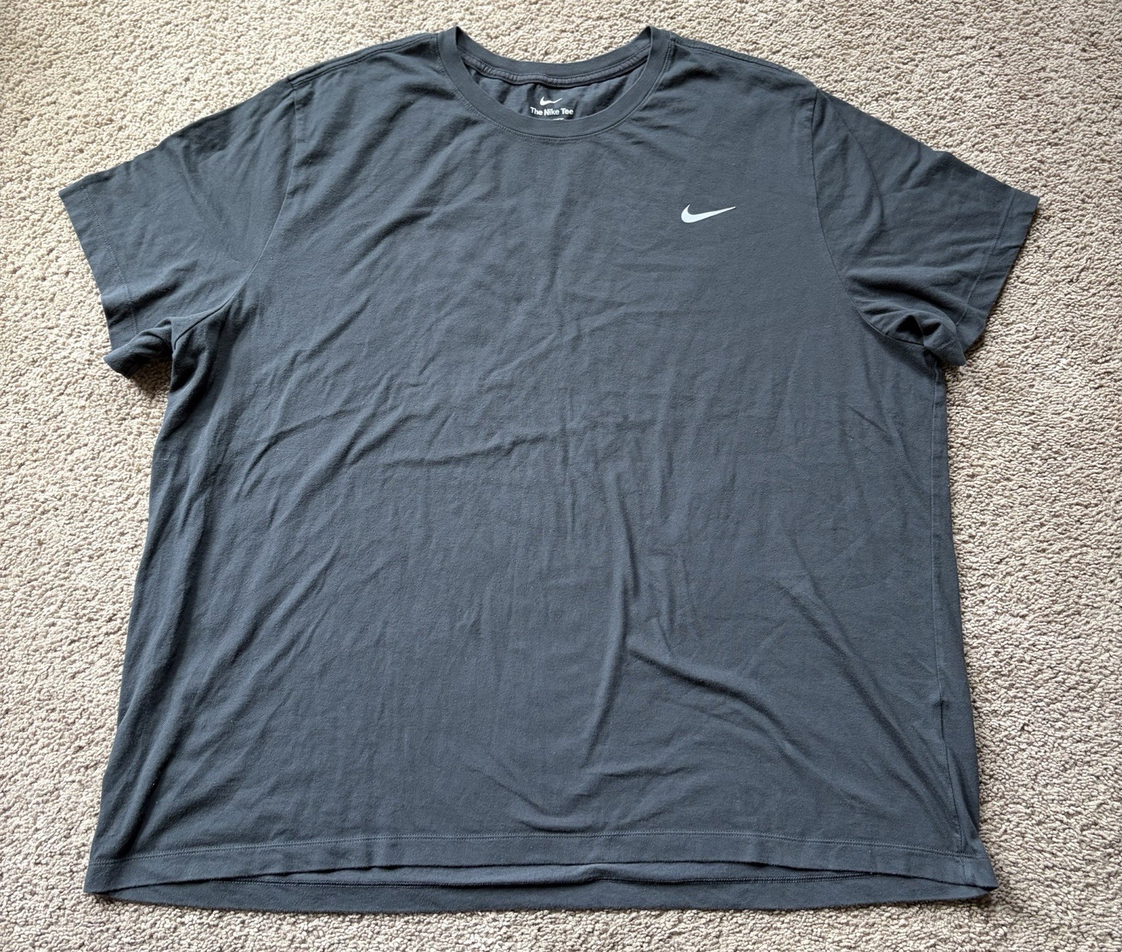 Nike Men's Dri-Fit Tee Shirt 4XL Dark Gray gallery