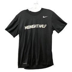 Nike Legend T Shirt Mens M Black Midnight Half Running Dri-Fit Short Sleeve Crew