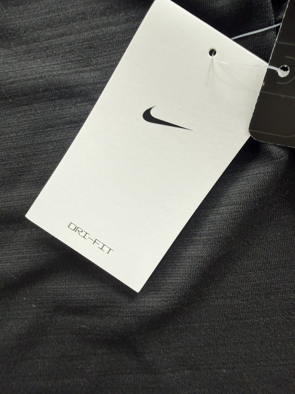 Nike Basketball Dri Fit Running Shirt Mens Large Black Athletic Tee NWT Gym Top gallery