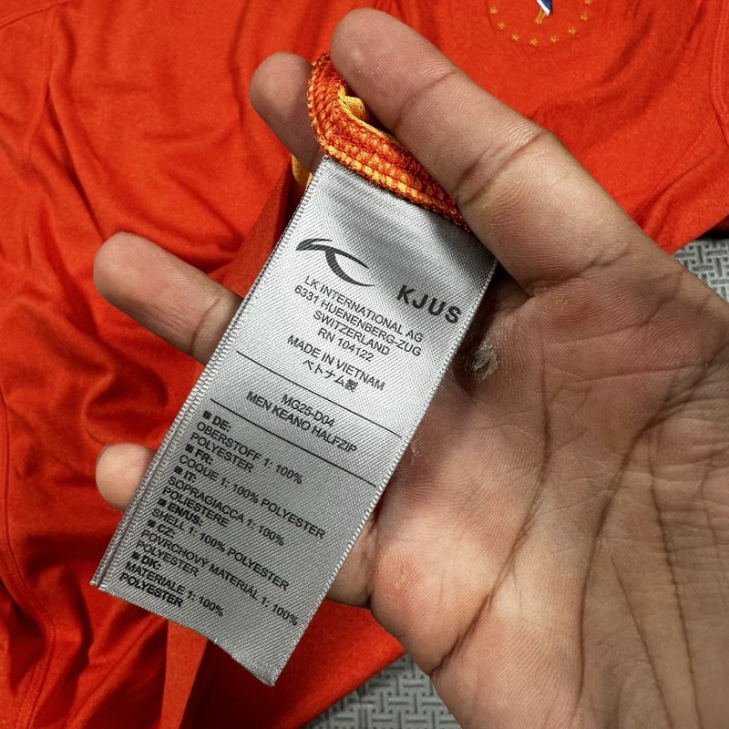 KJUS Pullover Men's 2XL (56) Keano Half Zip Long Sleeve UPF 50 Golf Shirt EUC gallery