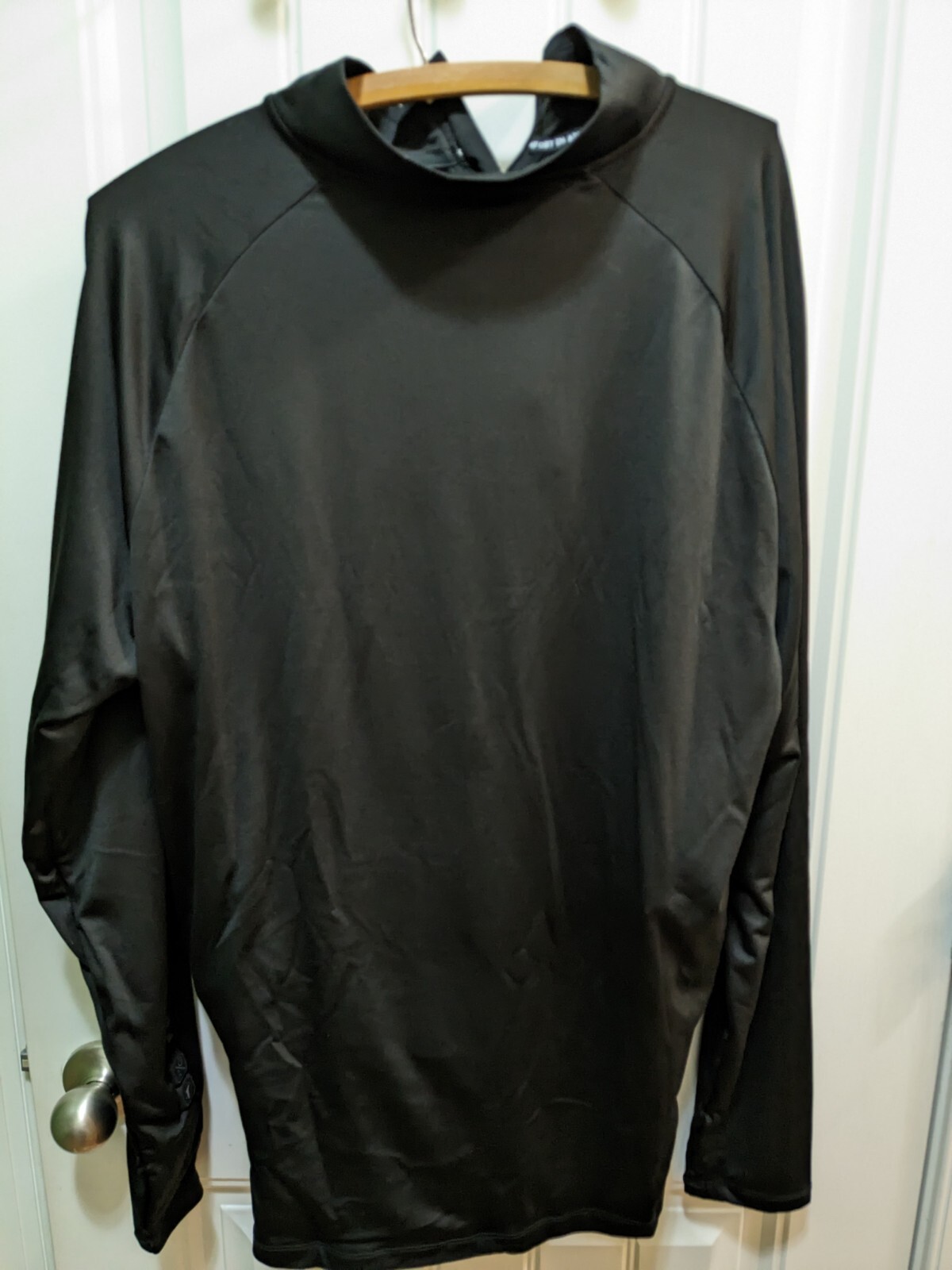 NEW POLAR SEAL HEATED QUARTER ZIP SHIRT BLACK MENS LARGE POWER BANK NOT INCLUDED gallery