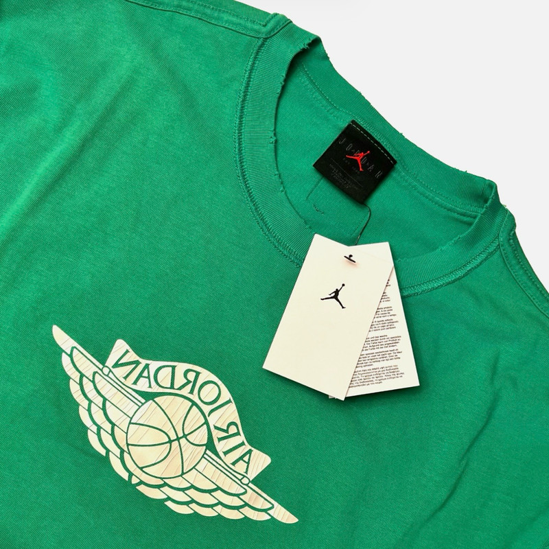 Jordan Rare Air Distressed T-Shirt IB3130-324 Stadium Green (Men’s Medium) M gallery