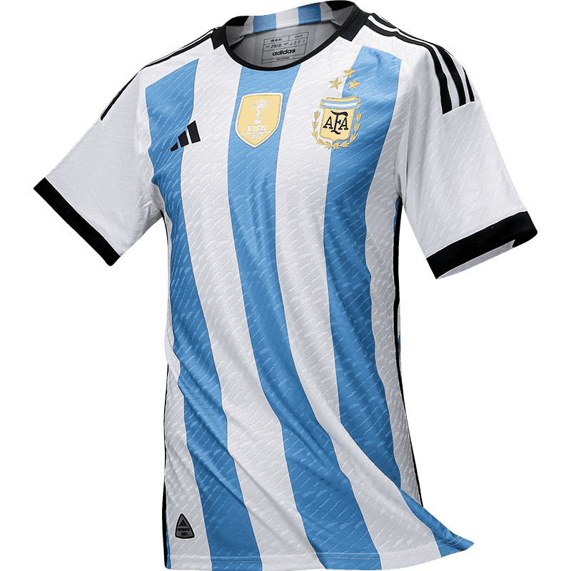adidas Argentina Authentic Jersey Classic Stars Home Winners Rare Top Men Size gallery