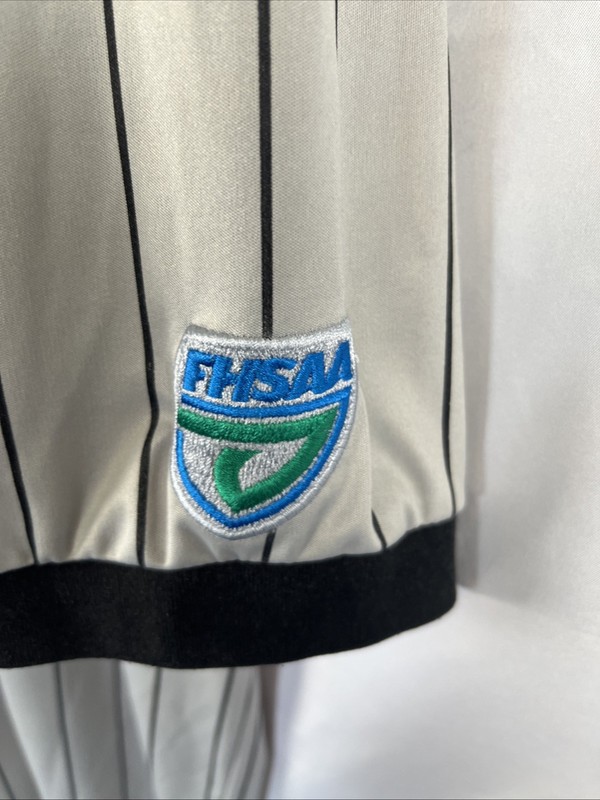 HONIGS Whistle Stop. B18T PROSOFT Soccer FHSAA Referee Shirt Jersey Large gallery