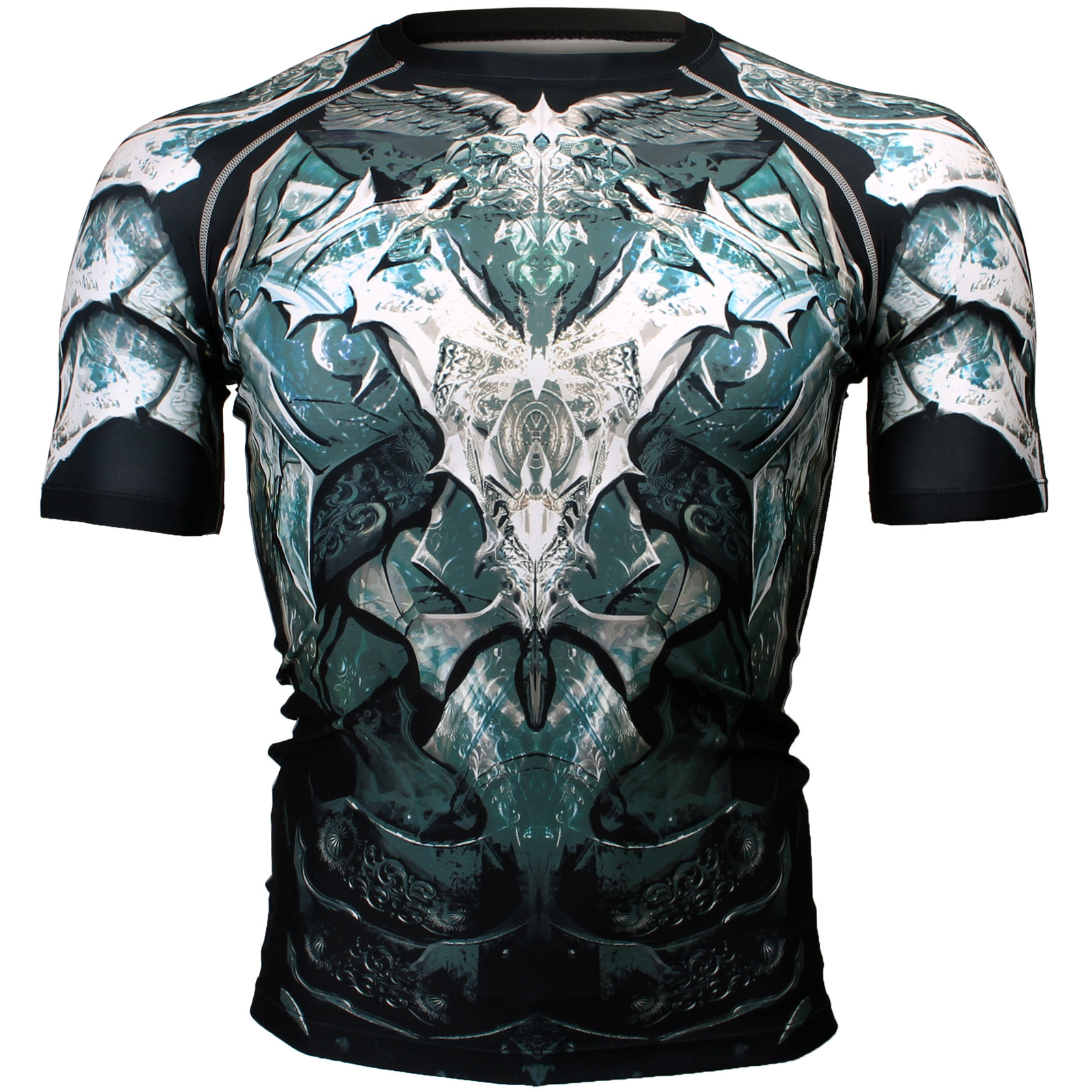 FX-317 ANGEL KNIGHT Skin Compression Base layer Rash guard T-shirt MMA gallery