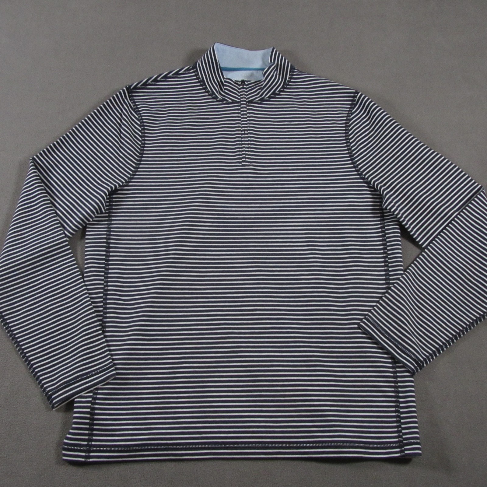 J Crew Performance Men Large 1/4 Quarter Zip Pullover Stretch Golf gallery