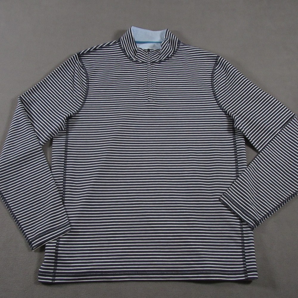 J Crew Performance Men Large 1/4 Quarter Zip Pullover Stretch Golf