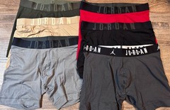 NEW Mens Nike Air Jordan Medium 6 Pairs (5 Modal/1 Cotton) Boxer Briefs M
