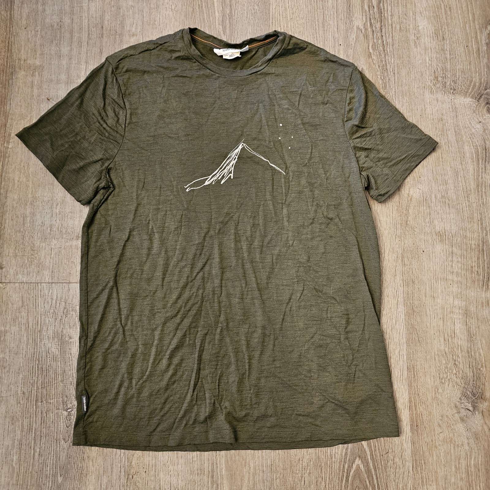Icebreaker Merino 150 Tech Lite Short Sleeve T-Shirt Southern Constellation Sz M gallery