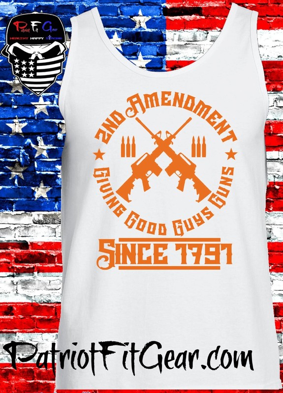 Tank Top,2nd Amendment Giving Good Guys Guns Since 1791,Molon Labe,Gun Rights,2A gallery