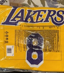 New Nike Los Angeles Lakers Kobe Bryant 8 Authentic Icon Gold Legacy Jersey Sz58