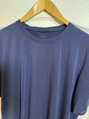Nike Yoga Dri-Fit Short Sleeve T-Shirt Men’s Medium Blue Athletic Training