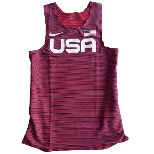 Nike 2023 USA International Team Pro Elite Track Singlet AO8669-602 Mens XL-Tall gallery