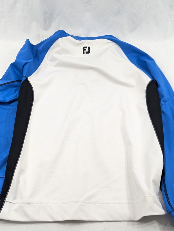 FootJoy Golf Quarter Zip Performance Pullover Med Long Sleeve Raven Three Peaks gallery