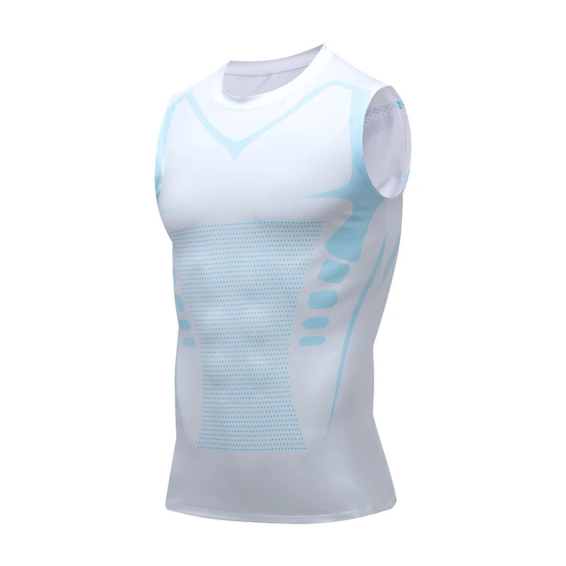 Mans Compression Tank Top Men Gym Shirt Sleeveless Quick Dry Sportswear Male Fit gallery