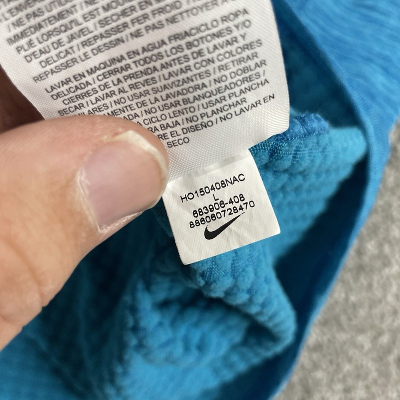 Nike Element Sphere Half Zip Running Pullover Jacket Mens L Blue 683906-408 gallery