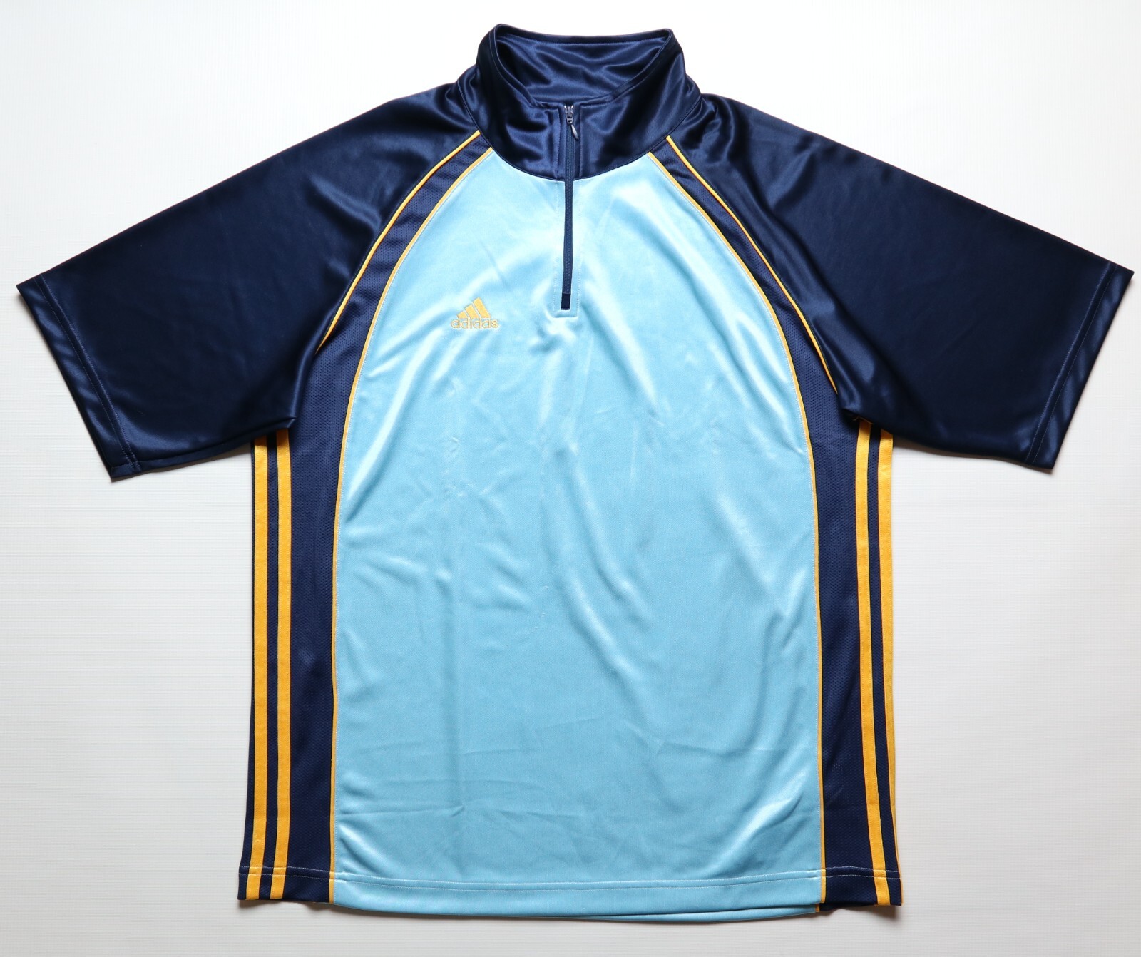ADIDAS 2006 VINTAGE TRAINING BASKETBALL STREETBALL JERSEY SHIRT BLUE TOP MEN'S M gallery