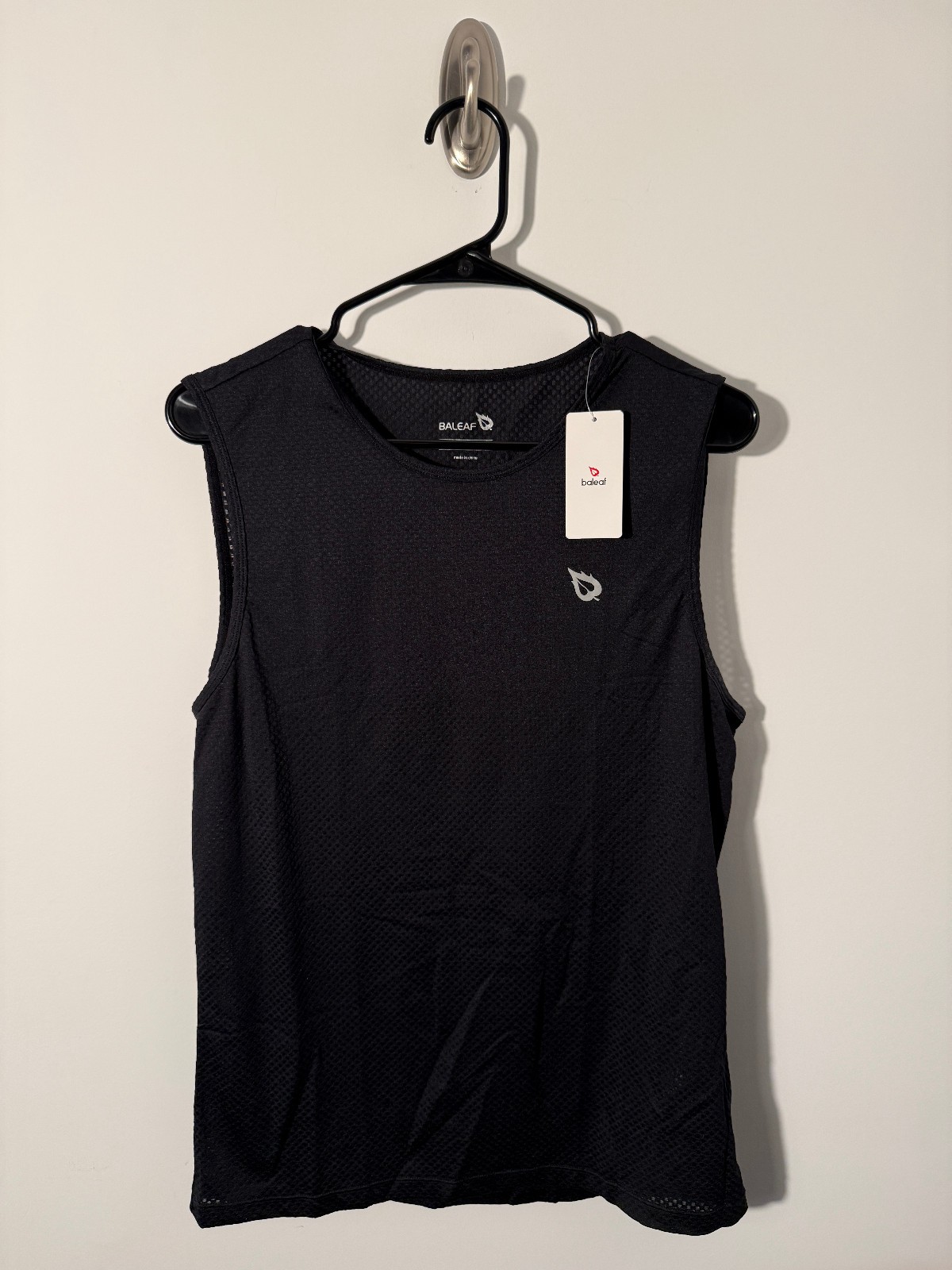 Lot of TWO (2) BALEAF Men's Cycling Base Sleeveless Jersey BLACK size LARGE gallery