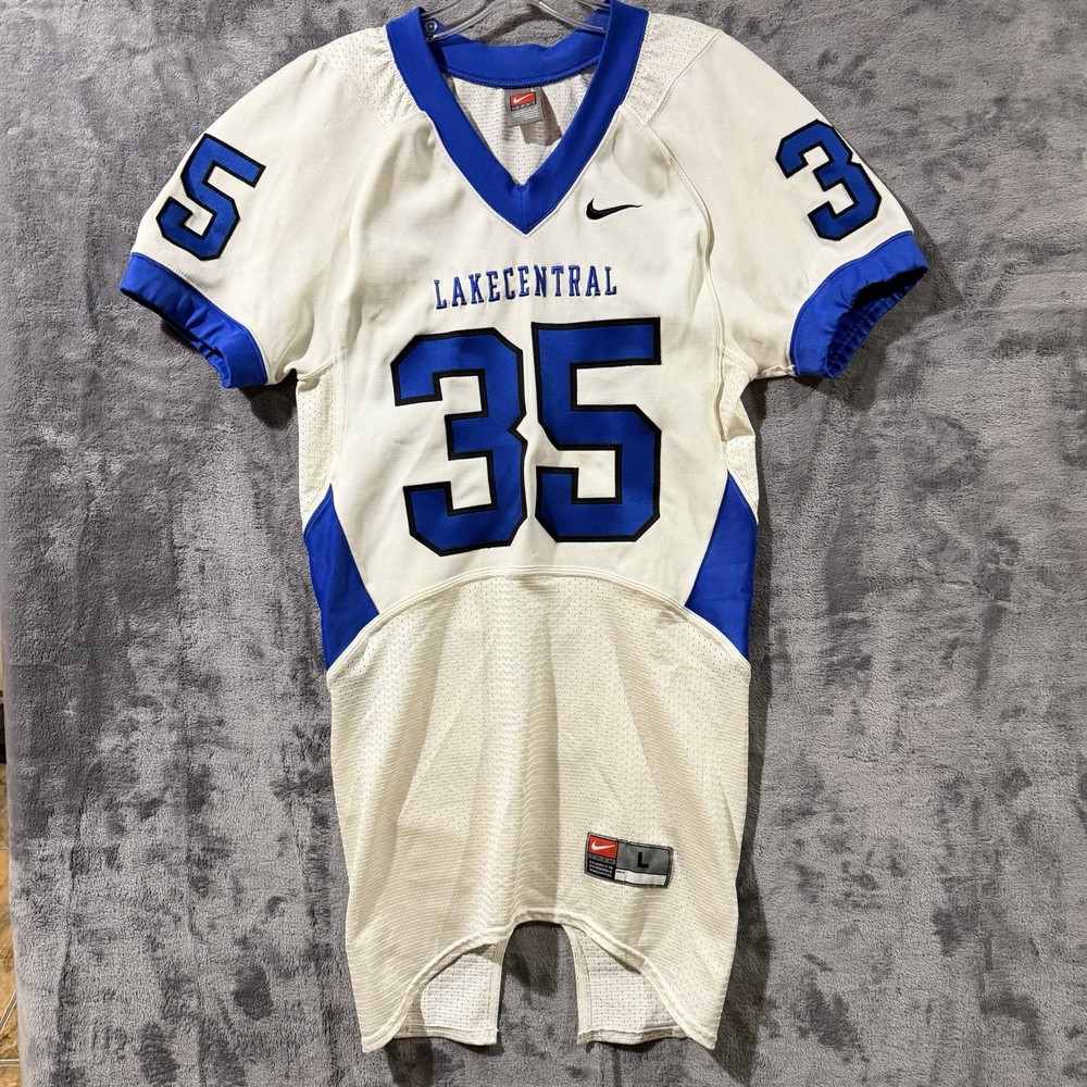 Nike Team Authentic Lake Central High School Football Jersey Men's Size Large
