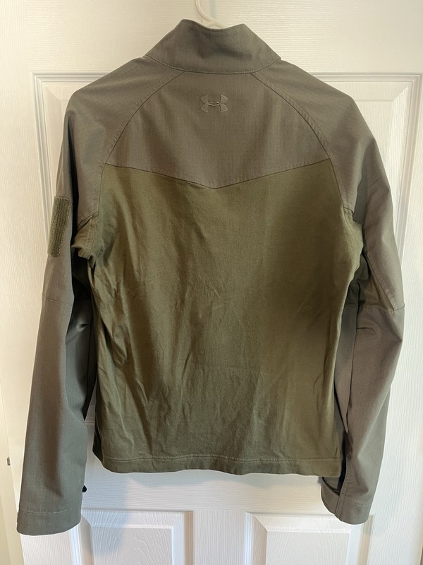 Under Armour Tactical Shirt Mens Medium Black Combat Quarter Zip gallery
