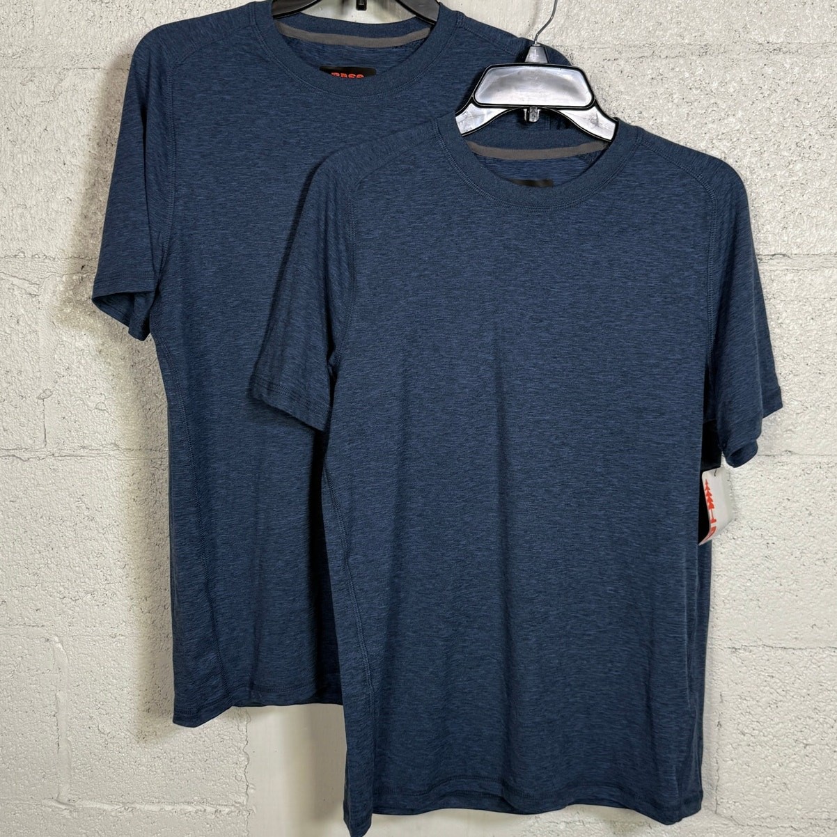 Bass Outdoor Men's Regular-Fit Quick-Dry T-Shirt set of 2, blue Small gallery