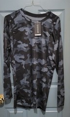 Tesla Shirt Mens Camouflage Stretch Breathable Quick Dry Performance 2XL XXL