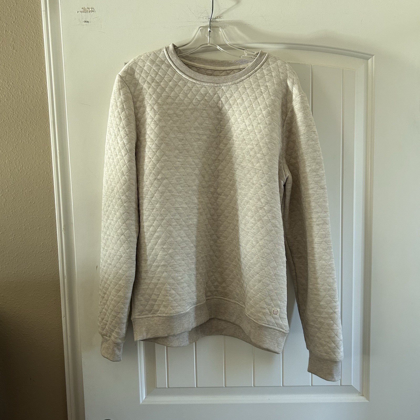 Marine Layer Adult Medium Signature Sweater Shirt Top Gym Workout gallery
