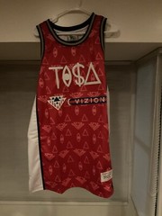 Headgear Classics NBA Youngboy Red TISA Monogram Jersey 3xl NEW MSRP $110