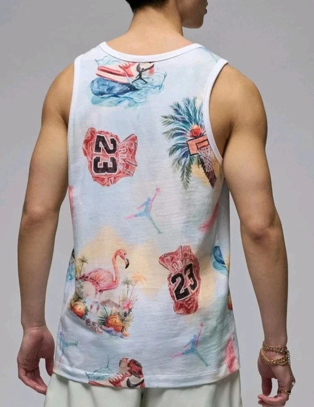 Nike Air Jordan Flight Essentials Tank Top White HJ2403-100 Medium gallery