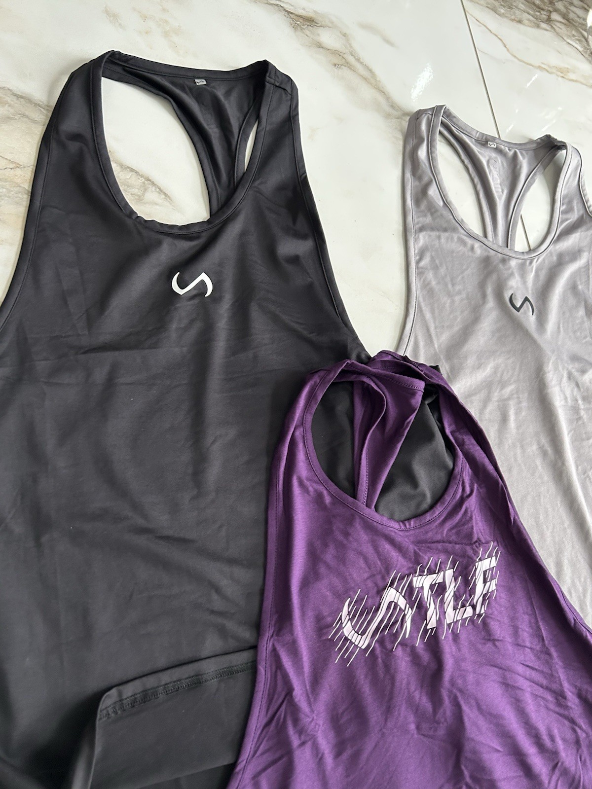 TLF Take Life Further Men’s Drop Tank Tops Stringers Gym Tee Lot Of 4 M Medium gallery