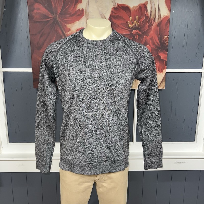 Lululemon Engineered Warmth Crew Merino Blend Sweatshirt Mens Sz M (No Tag) Gray gallery