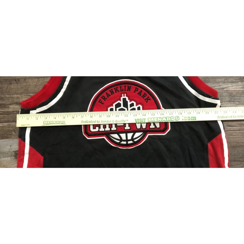 Nike Air Battlegrounds Franklin Park Chi-Town #12 basketball Jersey Mens Large gallery