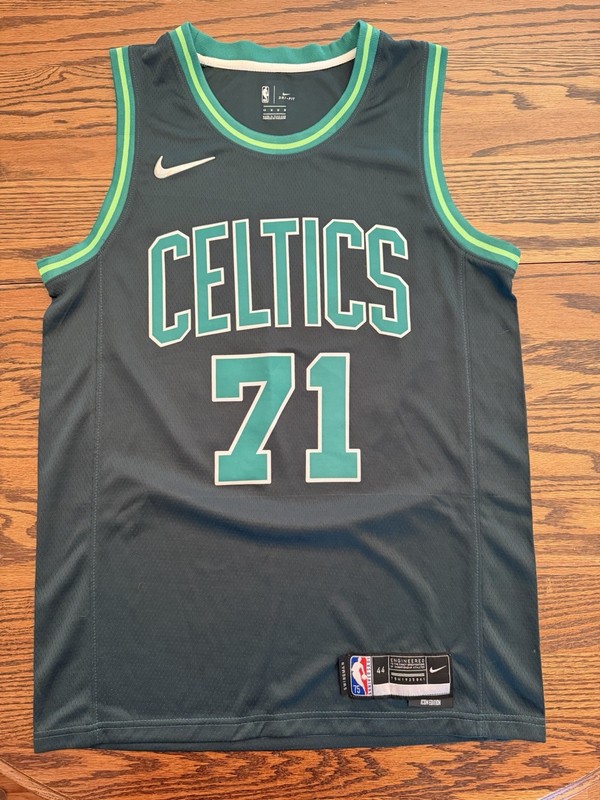 Dennis Schroder#71 Boston Celtics Nike NBA Swingman Jersey Sz L Rare EUC LIMITED gallery