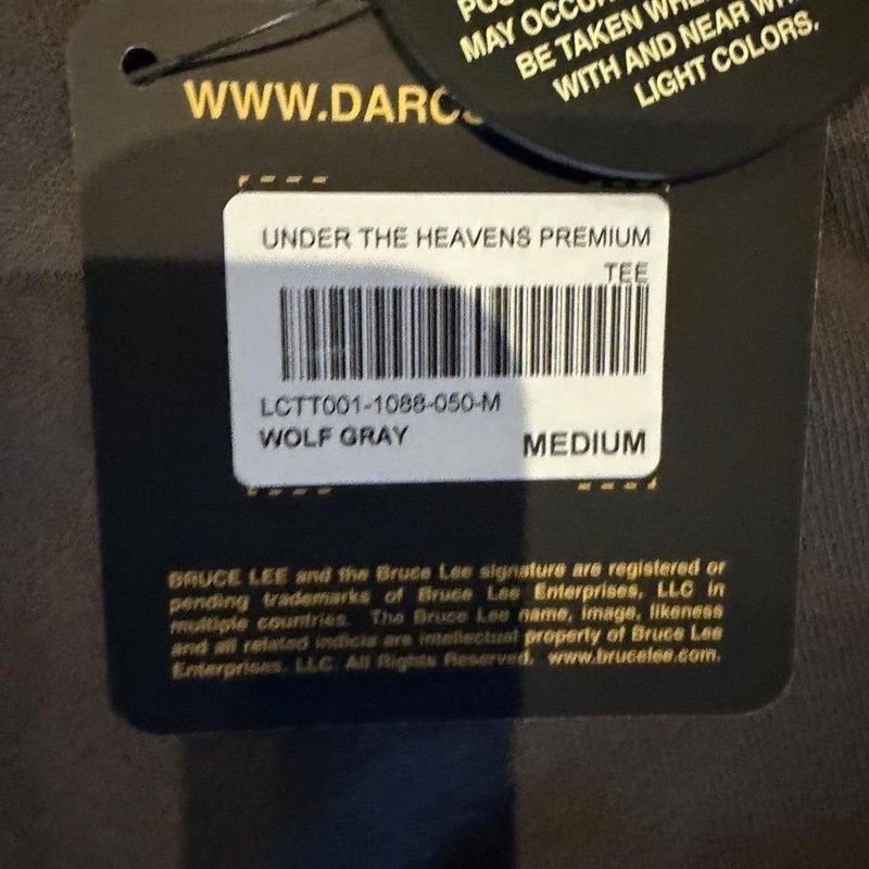 Darc Sport GOLD TAG!! Bruce Lee x Wolf Grey Tommy Muscle Tee Size M. Brand New gallery