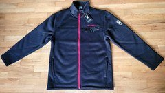 Spyder Expo Men’s Full Zip Fleece Jacket Medium Black Active Athletic Logo P$169