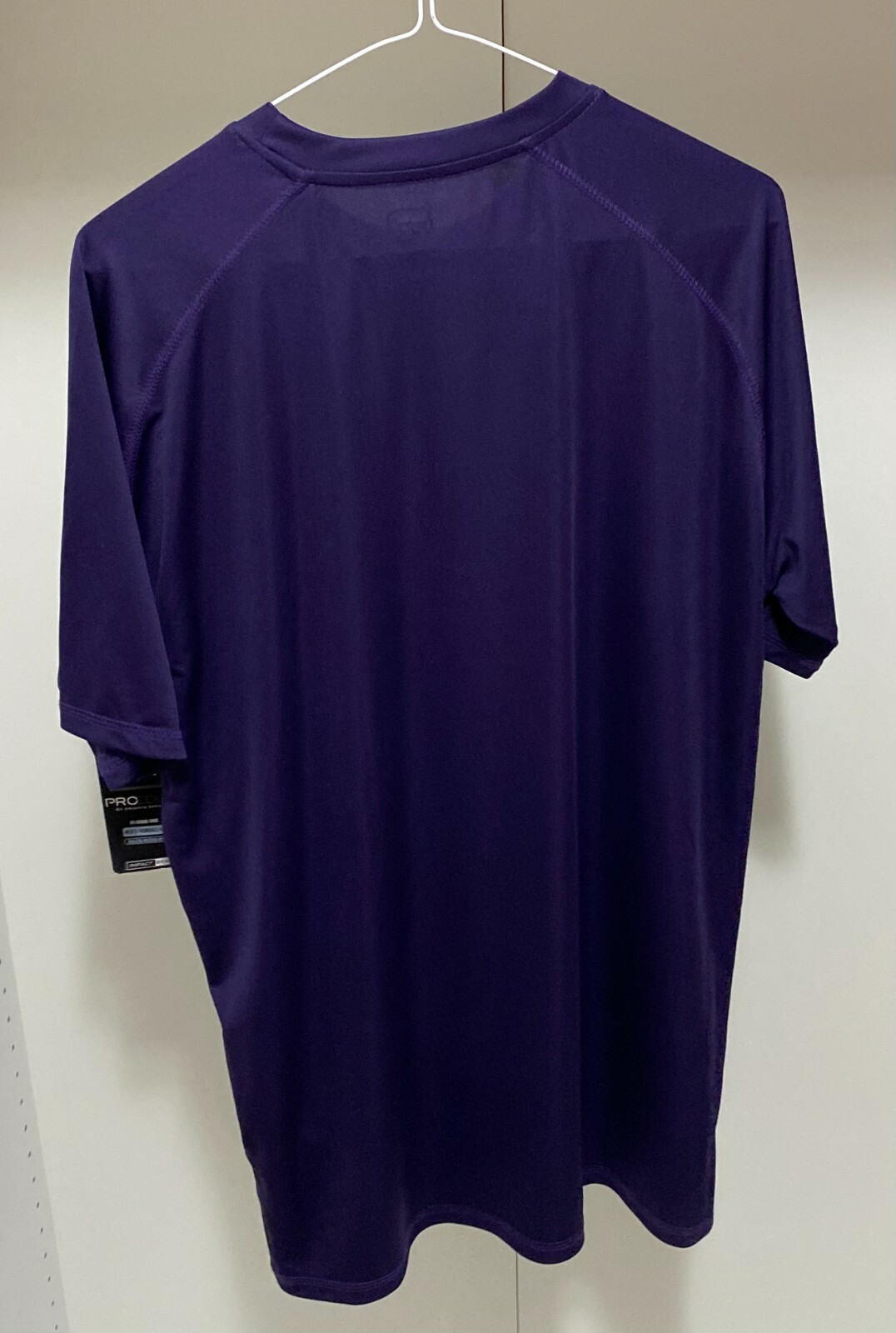 Pro Edge - Large L - Performance Shirt - Purple - Washington Huskies - New gallery