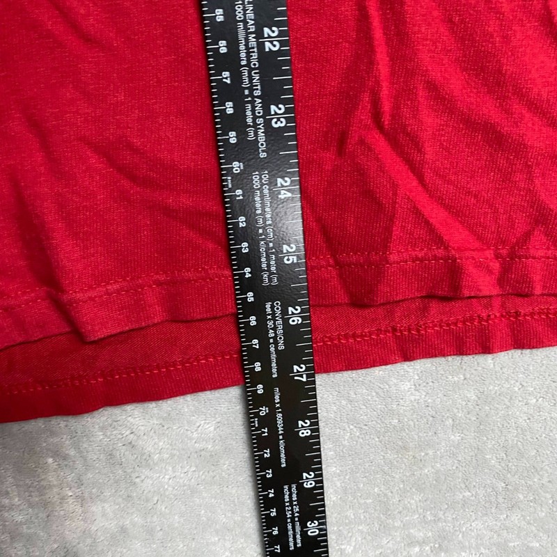 Vintage 90s Nike Tank Top Mens Small Red Cotton Spellout Sleeveless Workout gallery