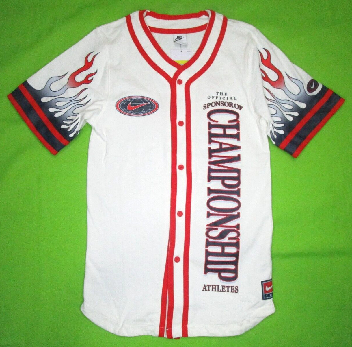 Nike Sportswear Americana Championship Flames Jersey - Men's Size S (DV9642-133) gallery