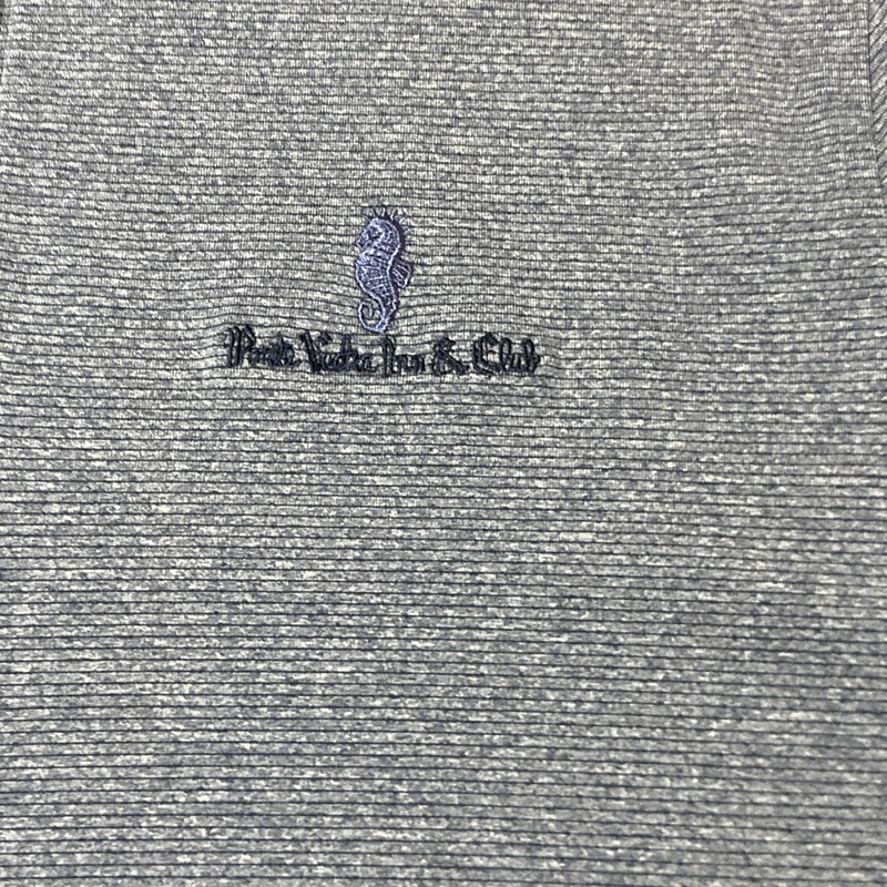 Cutter & Buck x Ponte Vedra Inn & Club Logo Pencil Striped 1/4 Zip Blue Men’s L gallery