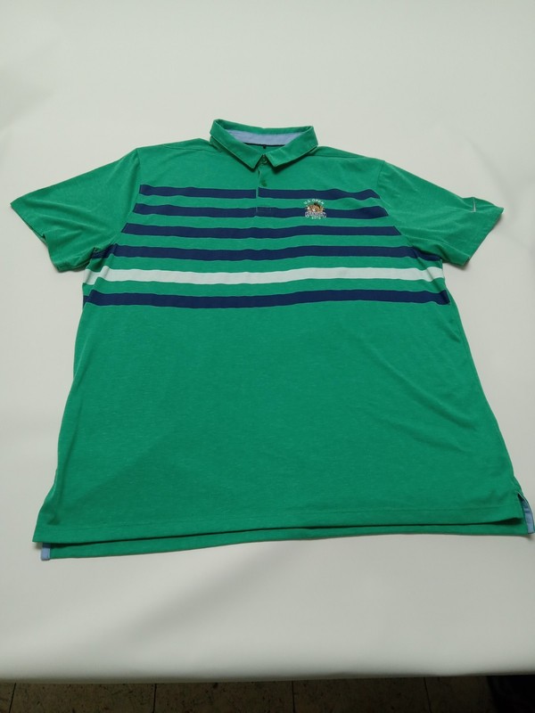 2016 U.S. Open Oakmont Nike Golf Polo Shirt Dri Fit Mens XXL Green Short Sleeve gallery
