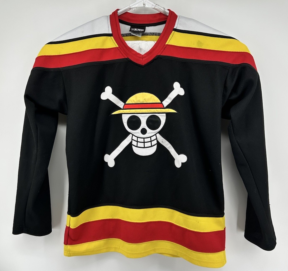 One Piece Luffy BoxLunch Exclusive Hockey Jersey Multicolored Men’s Small gallery