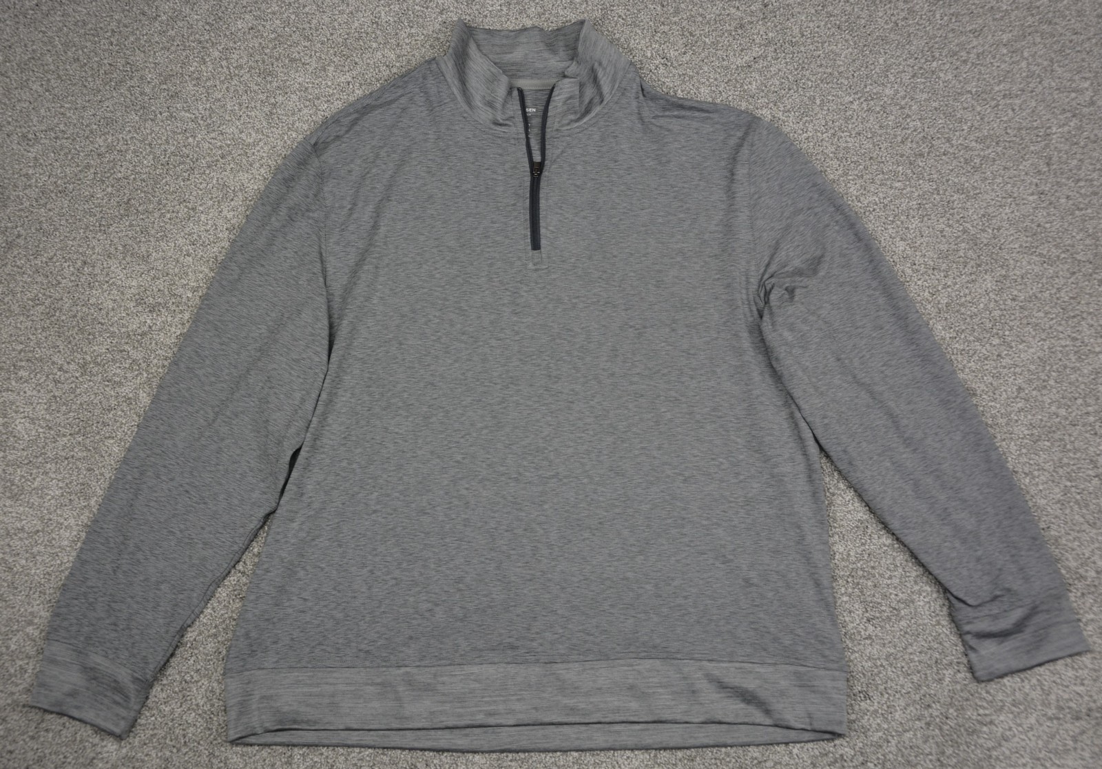 Van Heusen Performance Long Sleeve Workout Shirt Men's XL Reg Gray gallery