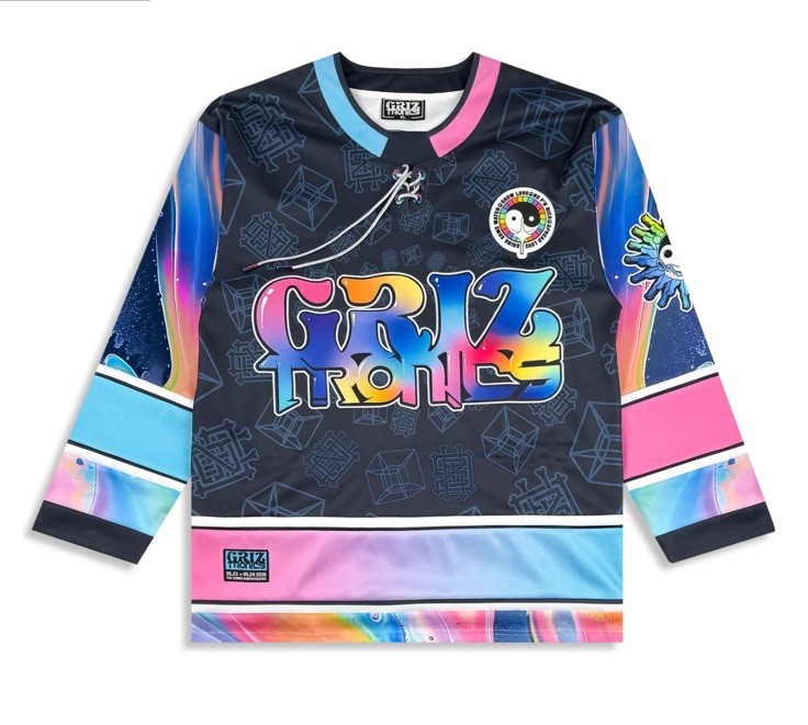 GRIZTRONICS HOCKEY JERSEY THE GORGE GRIZ SUBTRONICS XL gallery