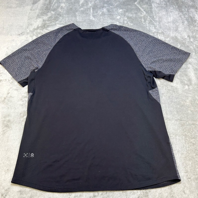 Lululemon x Barrys Shirt Mens Medium Gray Stronger As One Crew Neck Athletic gallery