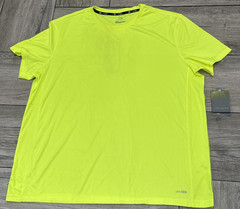 XXL Tek Gear Electric Neon Yellow Short Sleeve Drytek Tee 2017 Performance Shirt
