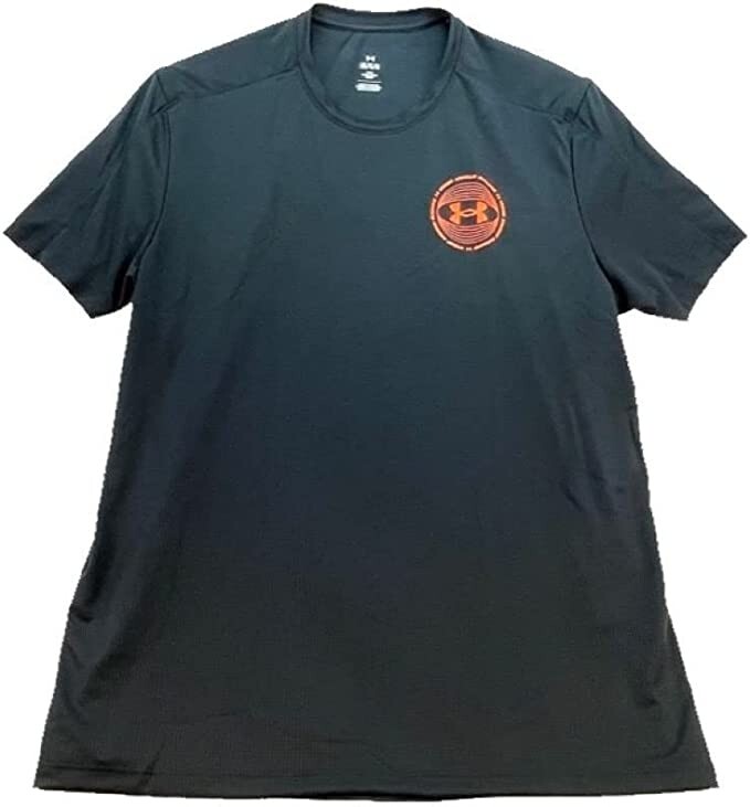 Under Armour Men's 4 Way Stretch Loose Fit Black T-Shirt Size Large UA177 gallery